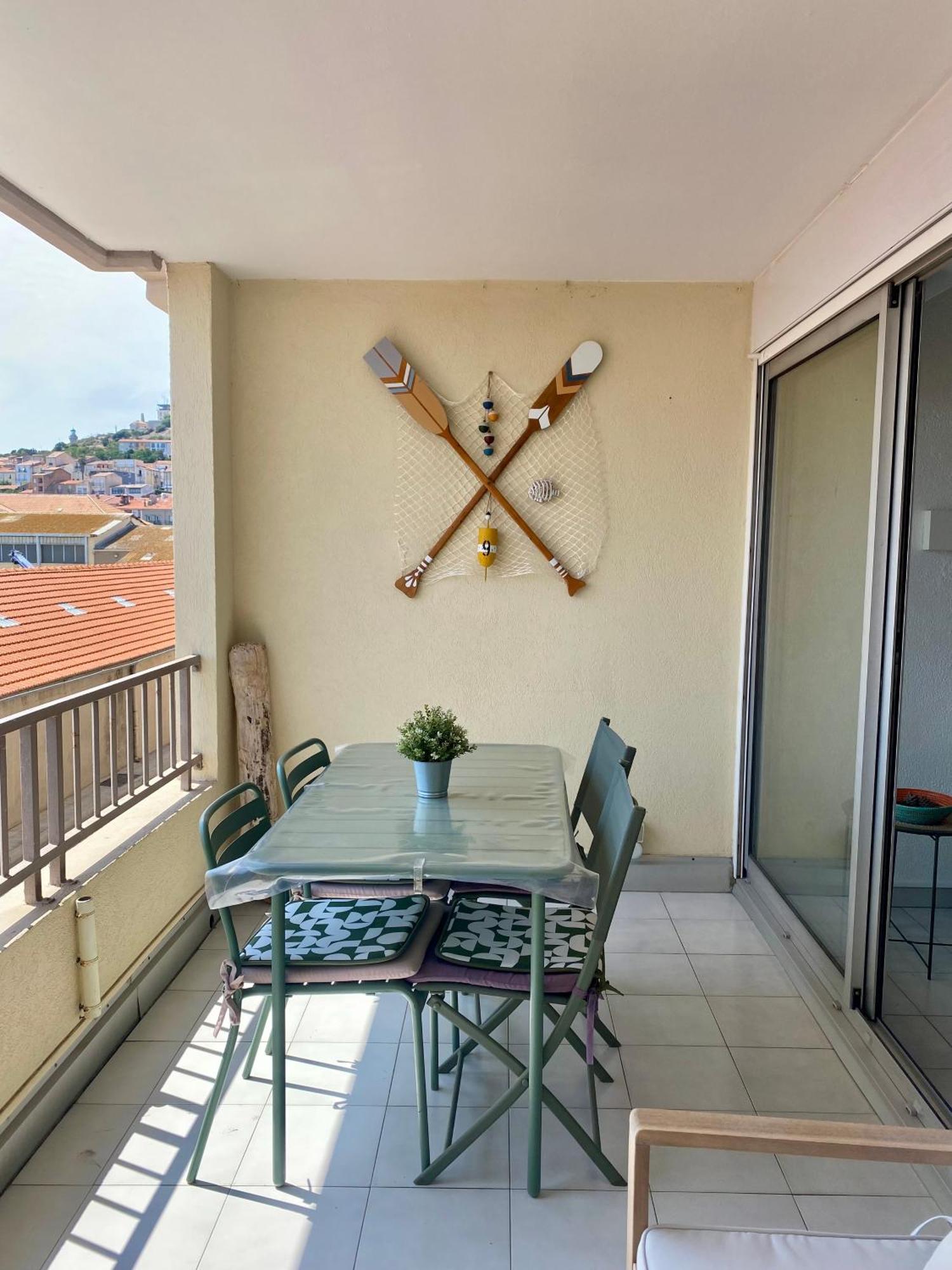 Escale Paisible A Sete, Belle Terrasse Vue Sur Mer 外观 照片